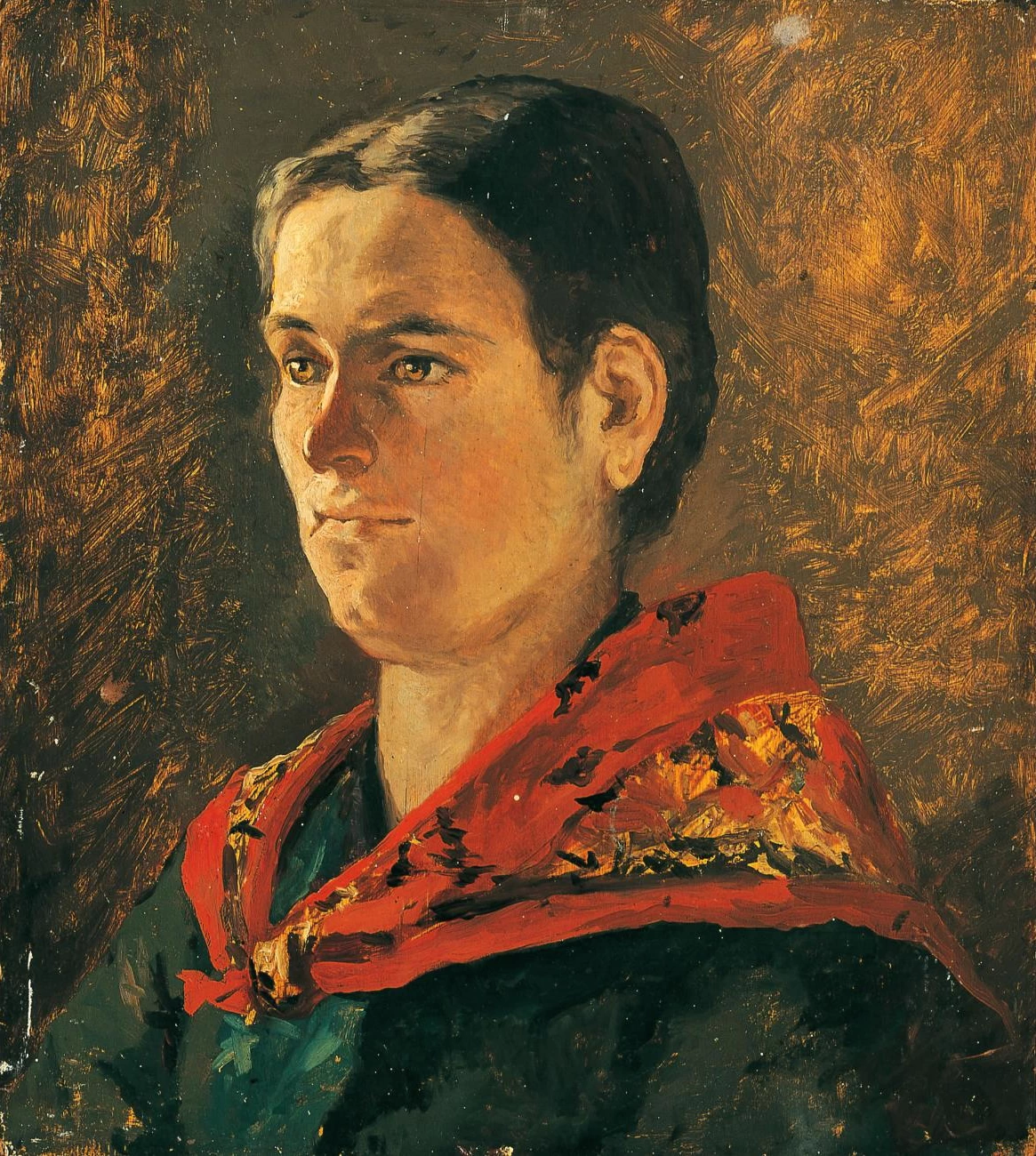 Ritratto di contadina - Museo Civico Giovanni Fattori, Livorno